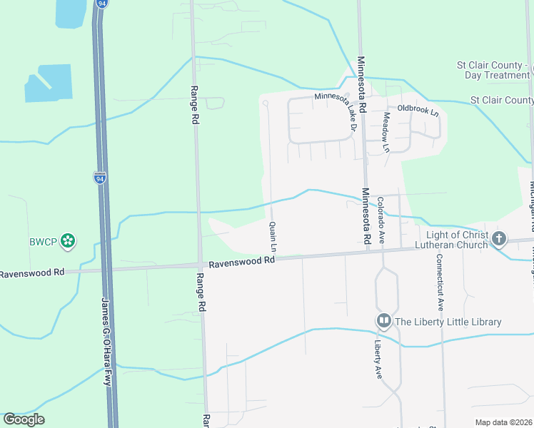 map of restaurants, bars, coffee shops, grocery stores, and more near 1065 Quain Lane in Port Huron
