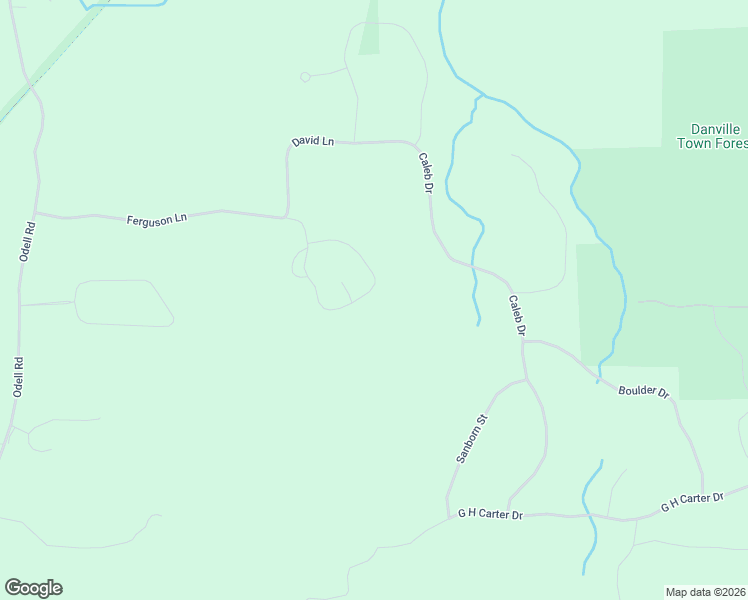 map of restaurants, bars, coffee shops, grocery stores, and more near 113 Caleb Drive in Danville