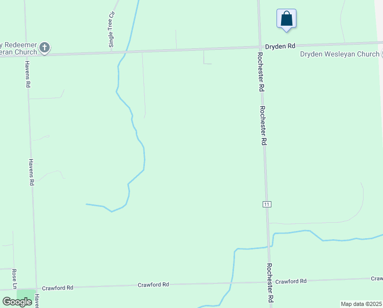 map of restaurants, bars, coffee shops, grocery stores, and more near 4254 Rochester Road in Dryden
