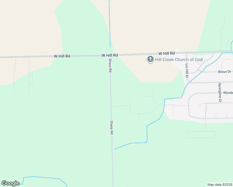map of restaurants, bars, coffee shops, grocery stores, and more near 6139 Sharp Road in Swartz Creek