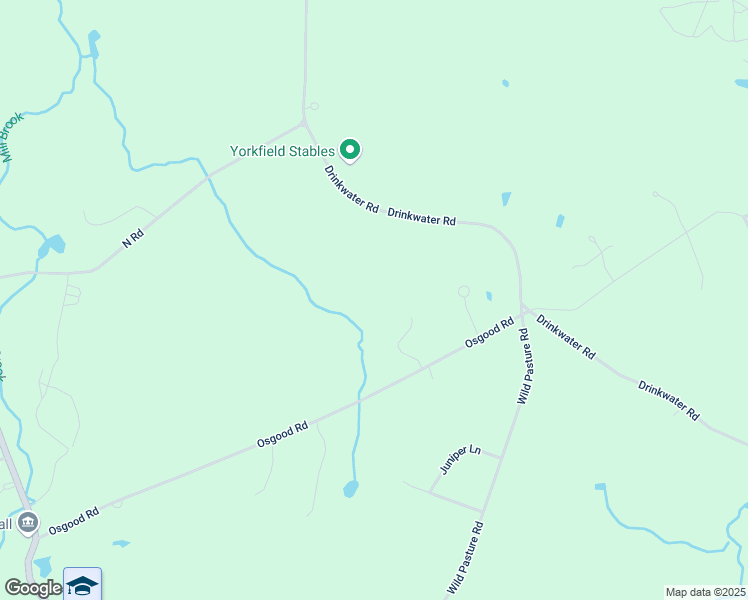 map of restaurants, bars, coffee shops, grocery stores, and more near 56 Osgood Road in Kensington