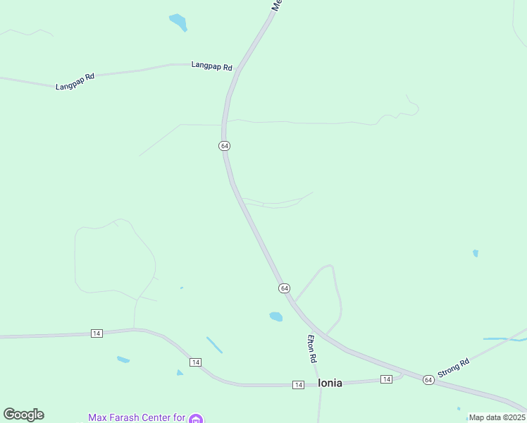 map of restaurants, bars, coffee shops, grocery stores, and more near in Ionia