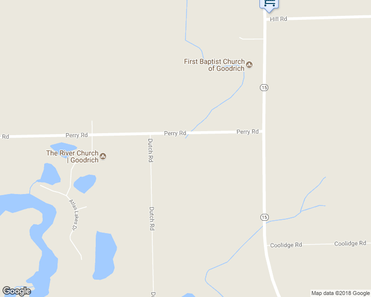 map of restaurants, bars, coffee shops, grocery stores, and more near 10080 Perry Road in Goodrich