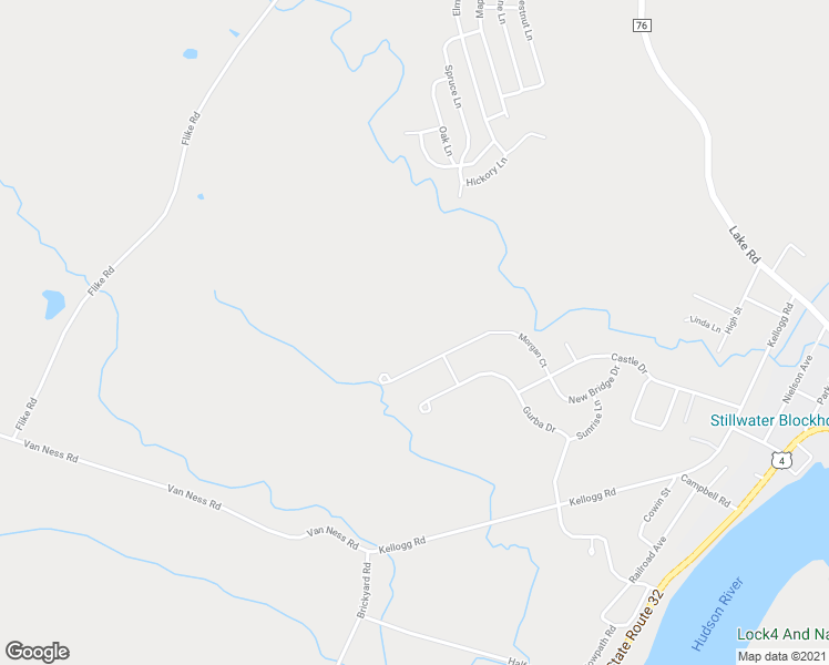 map of restaurants, bars, coffee shops, grocery stores, and more near 9 Woodworth Road in Mechanicville