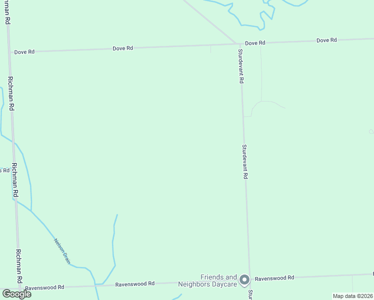 map of restaurants, bars, coffee shops, grocery stores, and more near 1273 Sturdevant Road in Smiths Creek