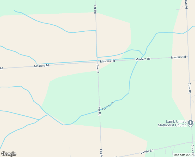 map of restaurants, bars, coffee shops, grocery stores, and more near 1411 Fox Road in Goodells