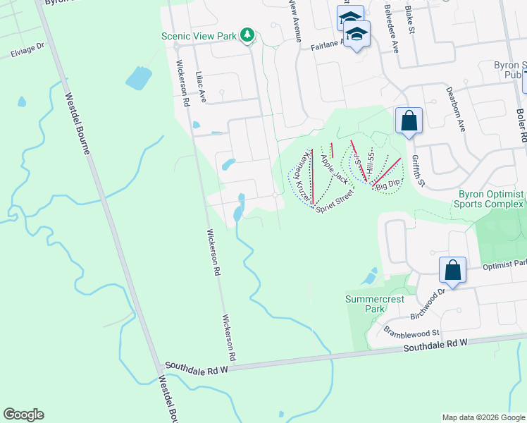 map of restaurants, bars, coffee shops, grocery stores, and more near 2159 Ironwood Road in London