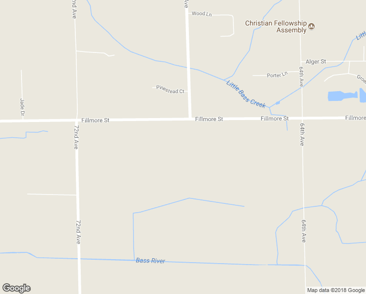 map of restaurants, bars, coffee shops, grocery stores, and more near 5328 Fillmore Street in Ottawa County