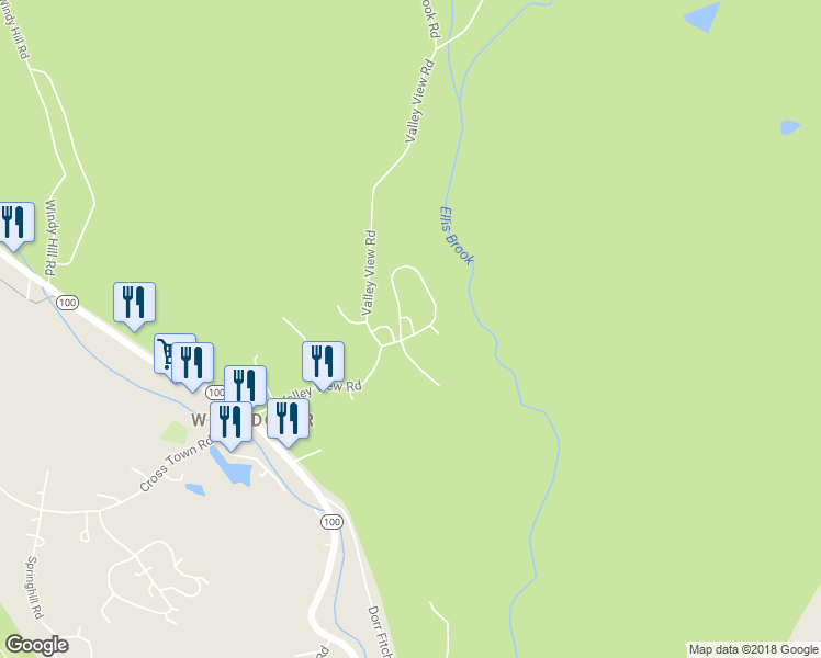 map of restaurants, bars, coffee shops, grocery stores, and more near 7 Summit Meadows Circle in Dover