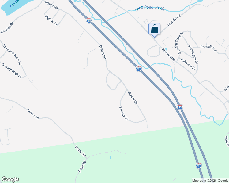 map of restaurants, bars, coffee shops, grocery stores, and more near 147 Forest Hill Way in Manchester
