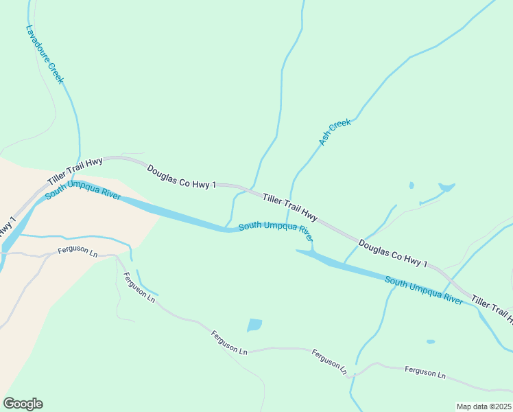 map of restaurants, bars, coffee shops, grocery stores, and more near 18319 Tiller Trail Highway in Days Creek