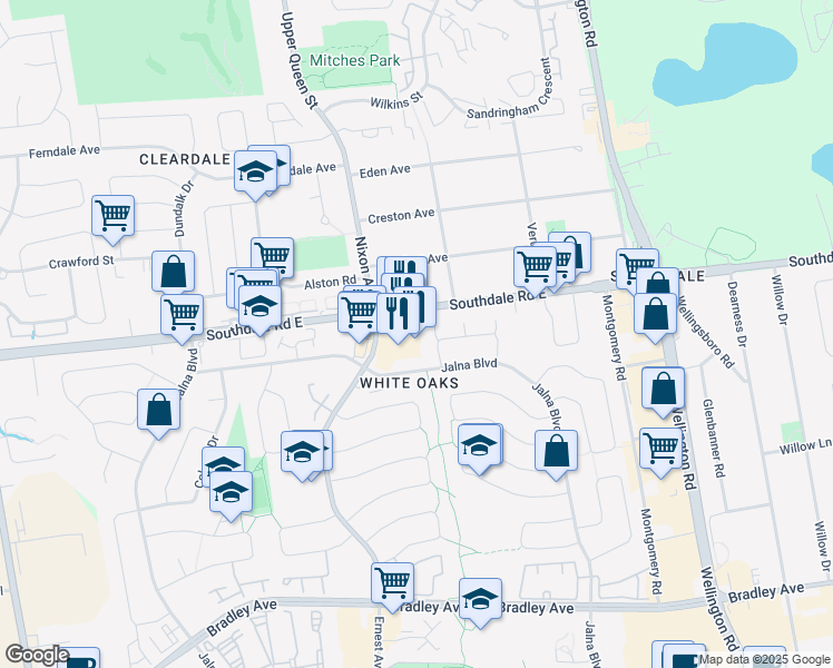 561 Southdale Road East, London ON Walk Score