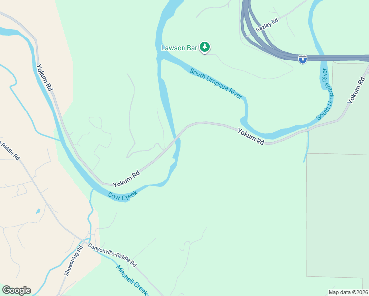 map of restaurants, bars, coffee shops, grocery stores, and more near 1138 Yokum Road in Riddle
