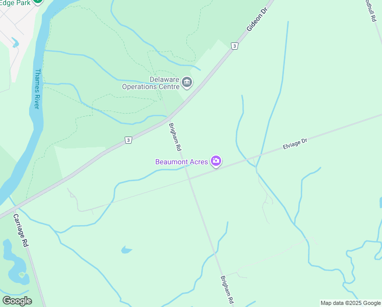 map of restaurants, bars, coffee shops, grocery stores, and more near 2426 Brigham Road in London