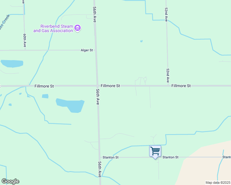 map of restaurants, bars, coffee shops, grocery stores, and more near 5486 Fillmore Street in Ottawa County