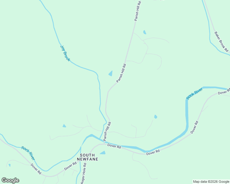 map of restaurants, bars, coffee shops, grocery stores, and more near 86 Parish Hill Road in Newfane