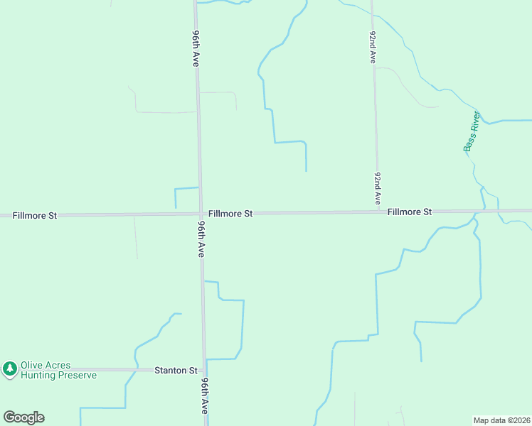map of restaurants, bars, coffee shops, grocery stores, and more near 9350 Fillmore Street in Zeeland