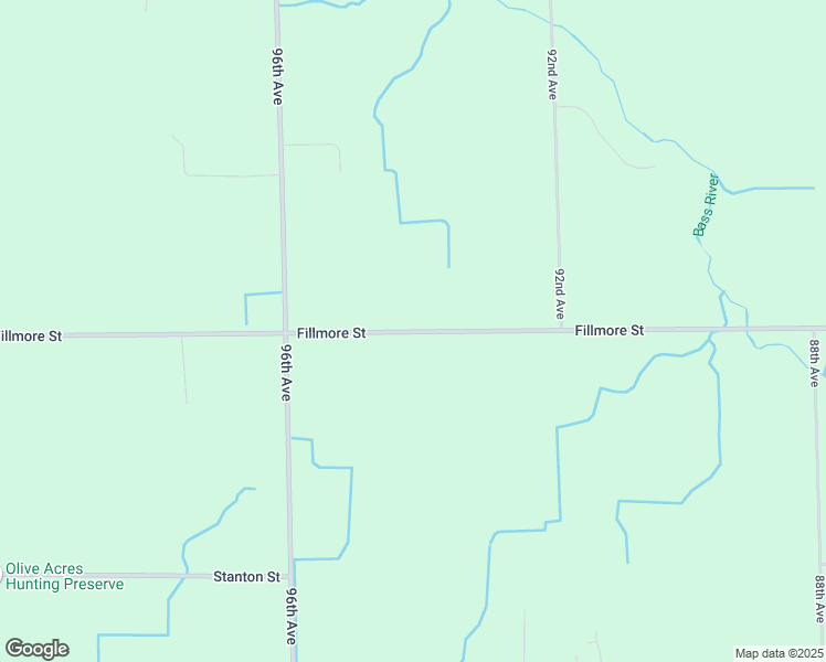 map of restaurants, bars, coffee shops, grocery stores, and more near 9346 Fillmore Street in Zeeland