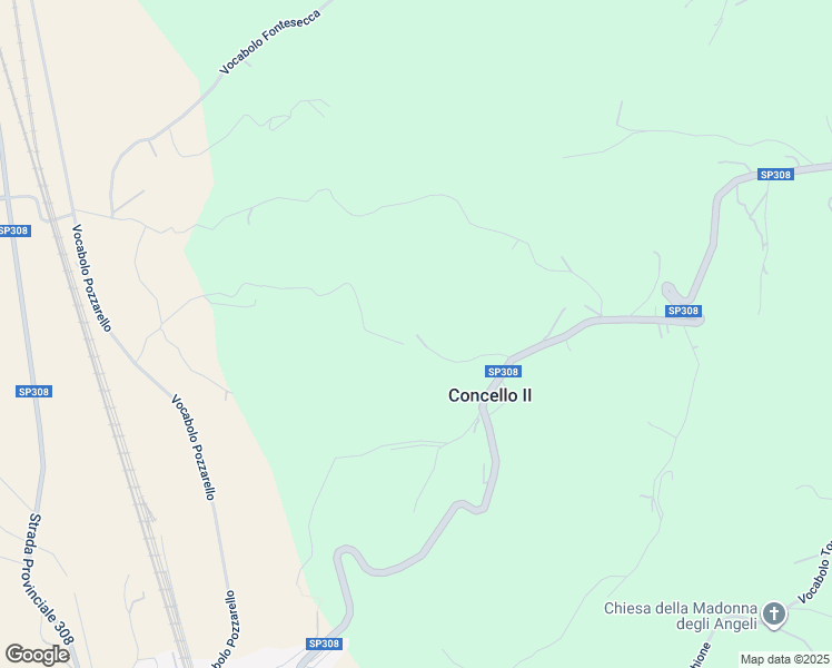 map of restaurants, bars, coffee shops, grocery stores, and more near 10 Vocabolo Cerreto in Provincia di Perugia