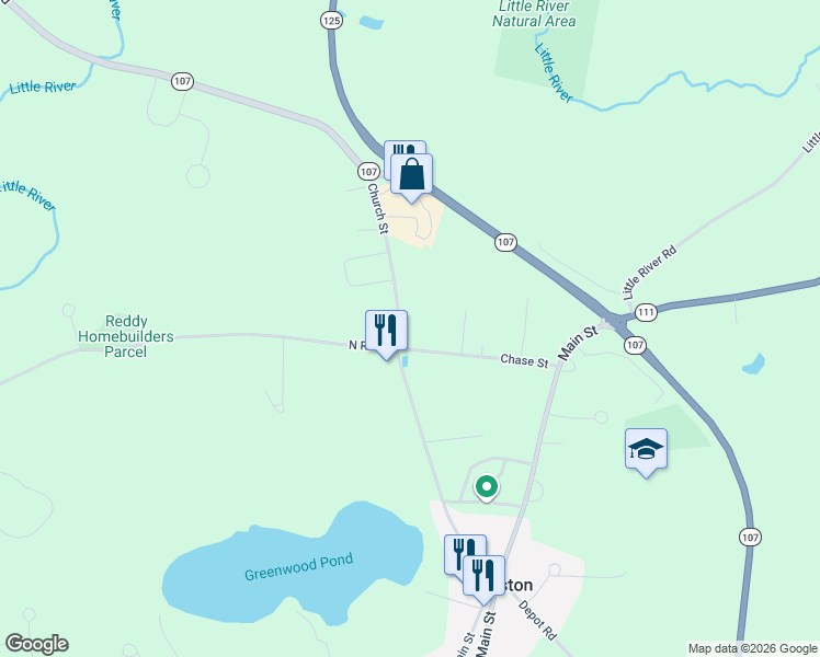 map of restaurants, bars, coffee shops, grocery stores, and more near 17 Chase Street in Kingston