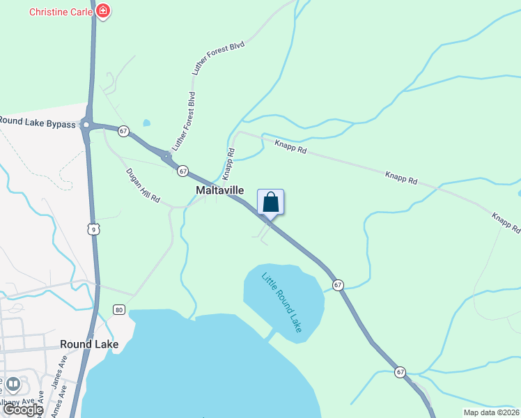 map of restaurants, bars, coffee shops, grocery stores, and more near 533 New York 67 in Mechanicville