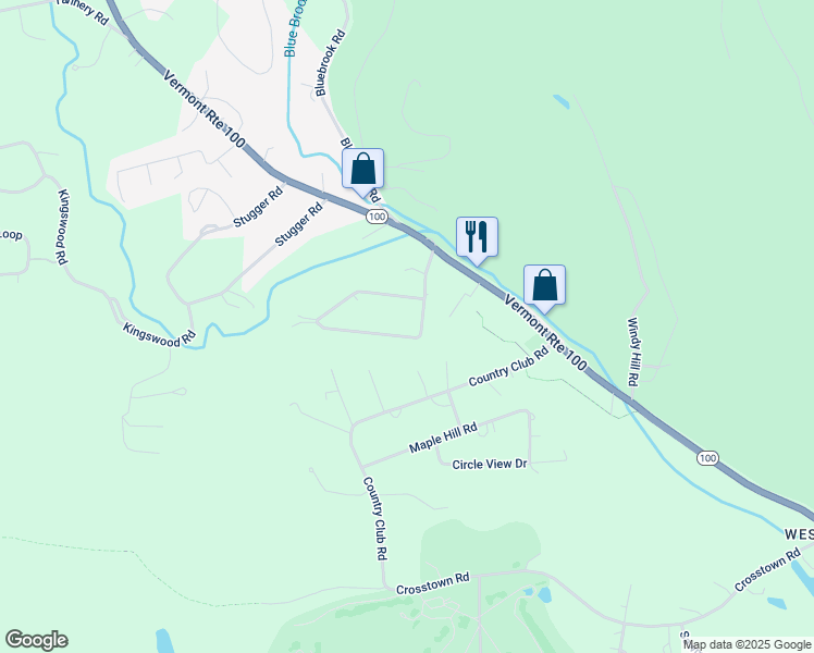 map of restaurants, bars, coffee shops, grocery stores, and more near 16 Edward's Village Loop in Dover