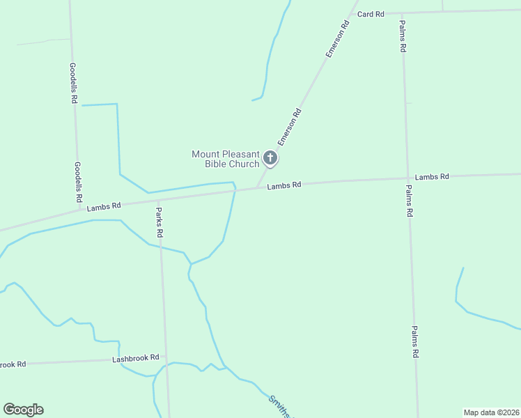 map of restaurants, bars, coffee shops, grocery stores, and more near 8237 Lambs Road in Goodells