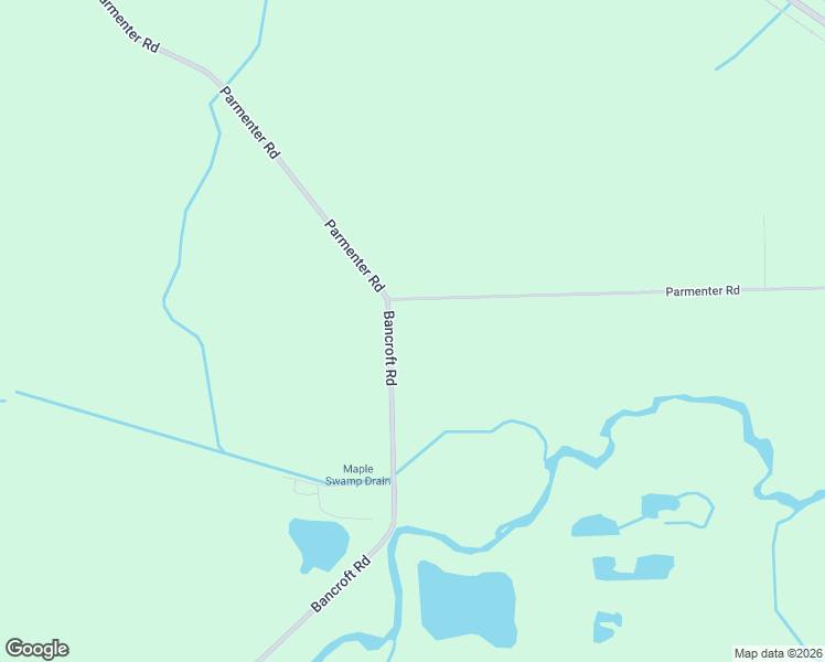 map of restaurants, bars, coffee shops, grocery stores, and more near 3828 Parmenter Road in Corunna