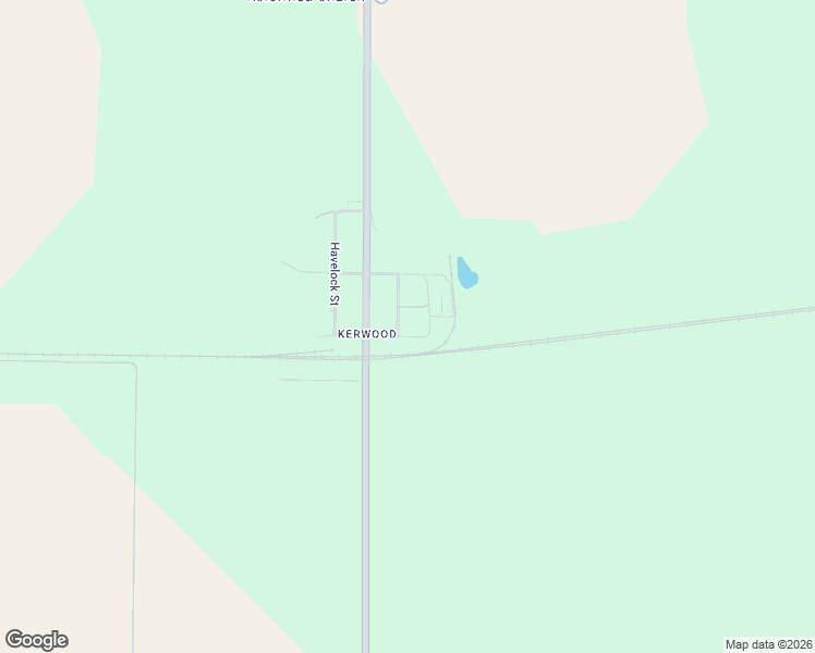 map of restaurants, bars, coffee shops, grocery stores, and more near 27734 Clyde Street in Kerwood