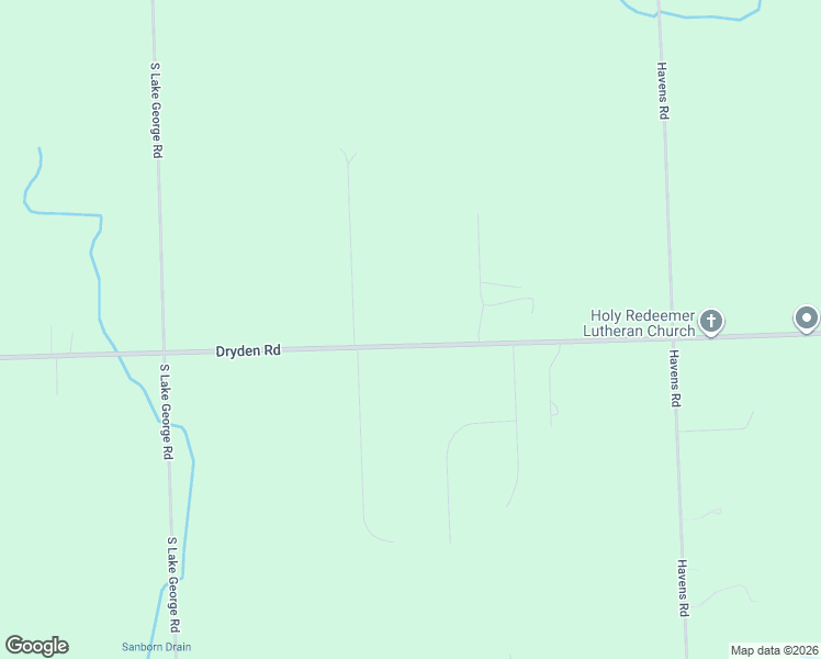 map of restaurants, bars, coffee shops, grocery stores, and more near 4263 Dryden Road in Dryden