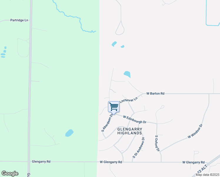 map of restaurants, bars, coffee shops, grocery stores, and more near South Edinbourgh Drive in New Berlin