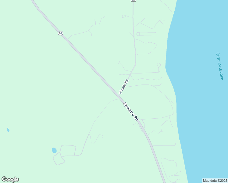 map of restaurants, bars, coffee shops, grocery stores, and more near 4652 Syracuse Road in Cazenovia