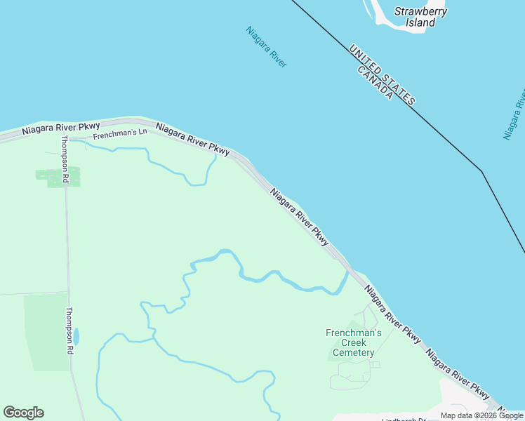 map of restaurants, bars, coffee shops, grocery stores, and more near 1279 Frenchman's Lane in Fort Erie