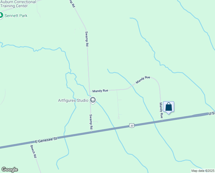 map of restaurants, bars, coffee shops, grocery stores, and more near 3817 Mandy Rue in Auburn