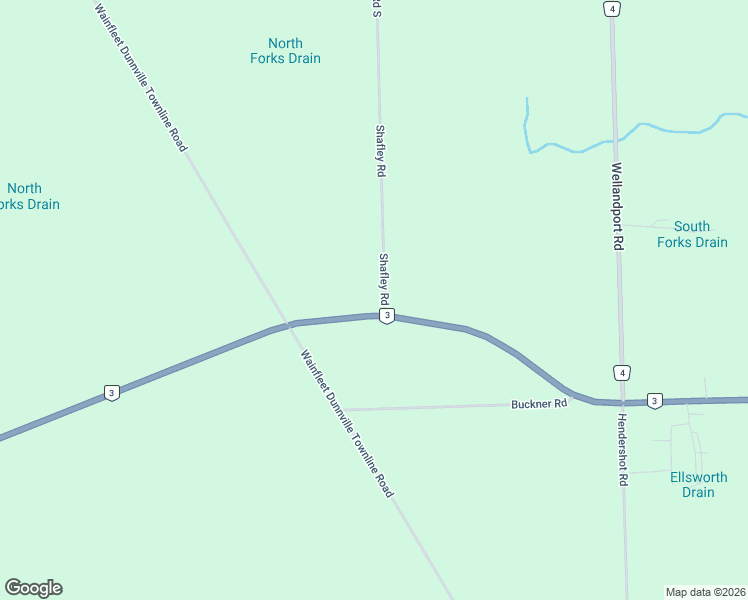 map of restaurants, bars, coffee shops, grocery stores, and more near 54211 Shafley Road in Wellandport
