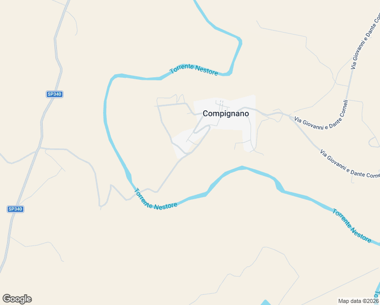 map of restaurants, bars, coffee shops, grocery stores, and more near 42 Località Compignano in Provincia di Perugia