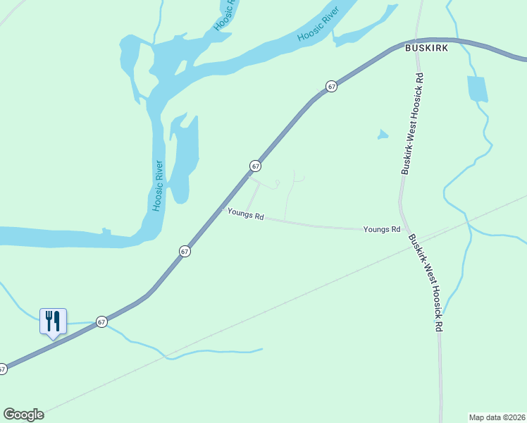 map of restaurants, bars, coffee shops, grocery stores, and more near 3 Lee Road in Rensselaer County