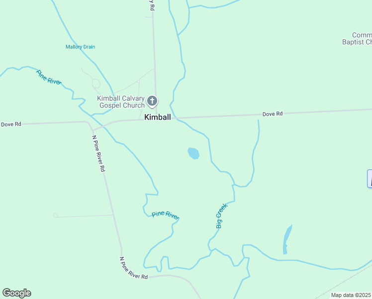 map of restaurants, bars, coffee shops, grocery stores, and more near 5955 Dove Road in Smiths Creek