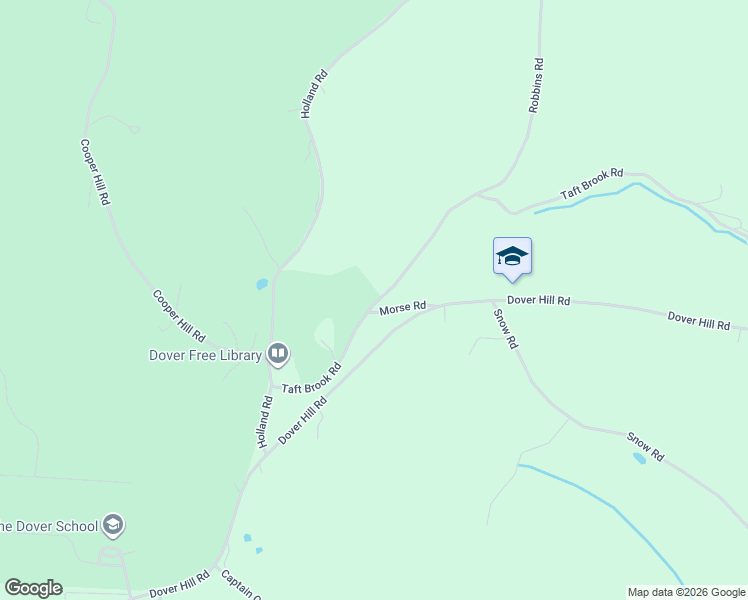 map of restaurants, bars, coffee shops, grocery stores, and more near 156 Taft Brook Road in Dover