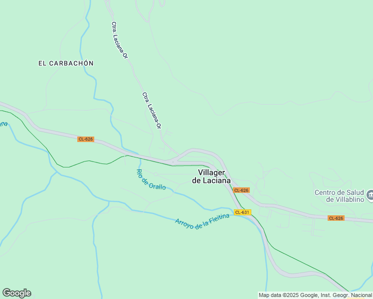 map of restaurants, bars, coffee shops, grocery stores, and more near 74 CL-626 in Villablino