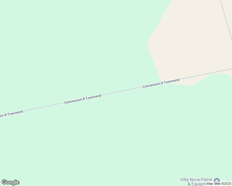 map of restaurants, bars, coffee shops, grocery stores, and more near 1252 Concession 8 Townsend in Waterford