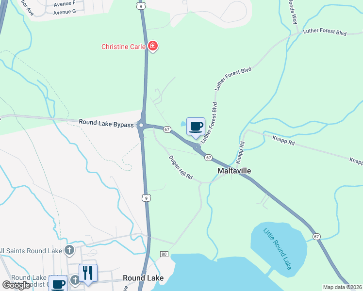 map of restaurants, bars, coffee shops, grocery stores, and more near 15 Old State Road in Mechanicville