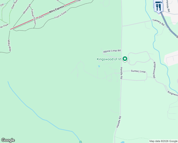 map of restaurants, bars, coffee shops, grocery stores, and more near 36 Bears Den Road in Dover