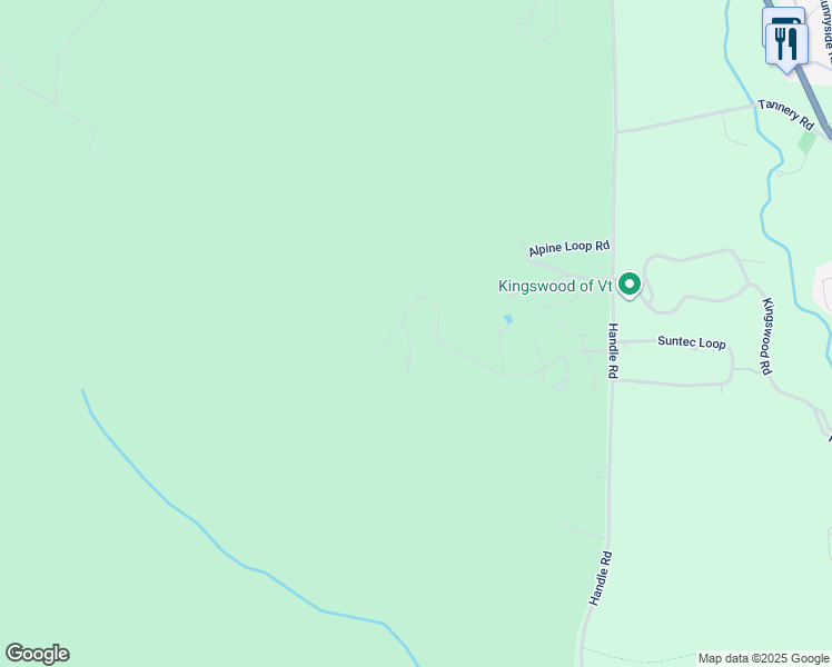 map of restaurants, bars, coffee shops, grocery stores, and more near 1 Bear Paw Left in Dover