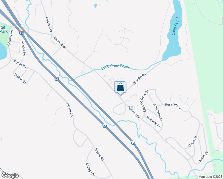 map of restaurants, bars, coffee shops, grocery stores, and more near 1425 Bodwell Road in Manchester