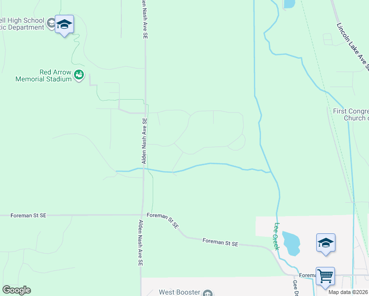 map of restaurants, bars, coffee shops, grocery stores, and more near 12111 Apple Cart Lane in Lowell