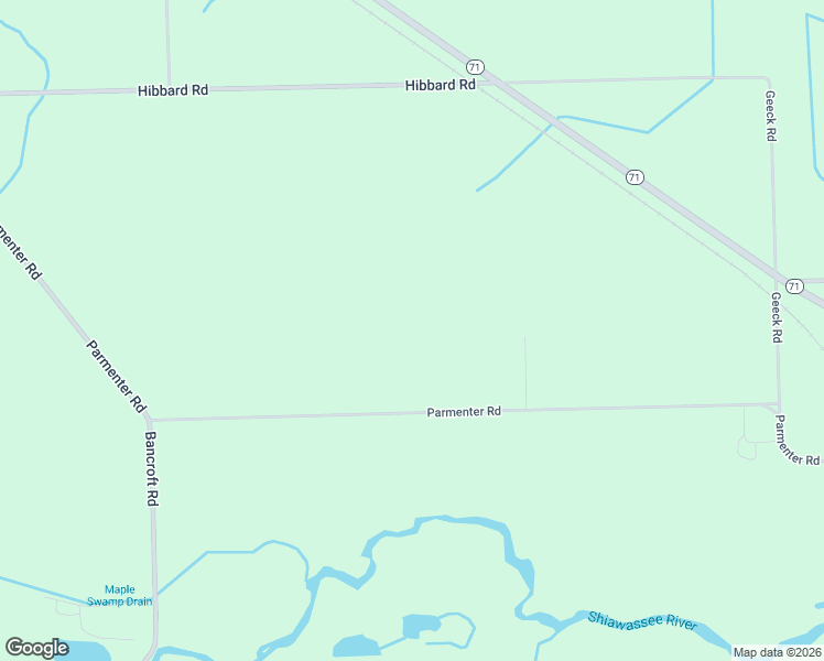 map of restaurants, bars, coffee shops, grocery stores, and more near 3828-3832 Parmenter Road in Corunna