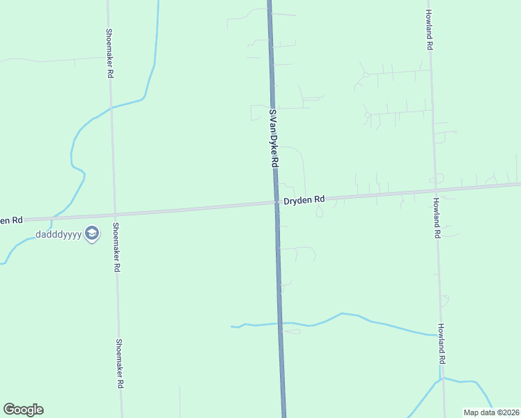map of restaurants, bars, coffee shops, grocery stores, and more near 7000-7248 Dryden Road in Almont