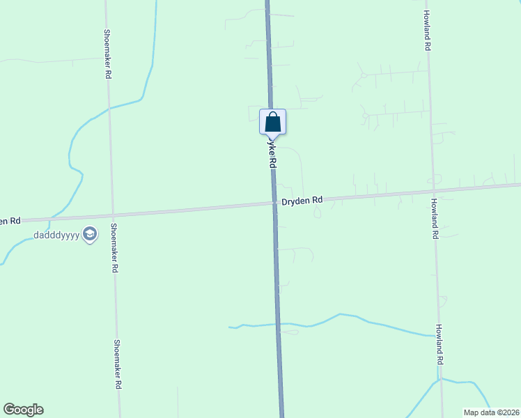 map of restaurants, bars, coffee shops, grocery stores, and more near 7000-7248 Dryden Road in Almont