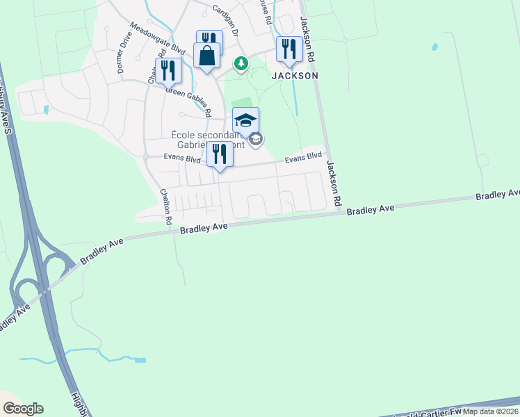 map of restaurants, bars, coffee shops, grocery stores, and more near in London